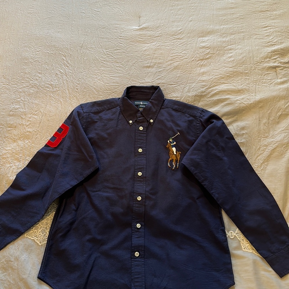 Boy’s Polo dress shirt, new with tags size 12/14